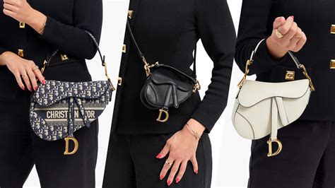 sizes of dior saddle bag|Dior saddle bag crossbody.